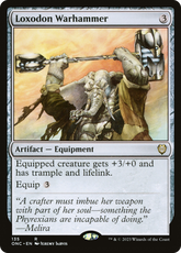 Martelo de Batalha dos Loxodontes / Loxodon Warhammer - Magic: The Gathering - MoxLand